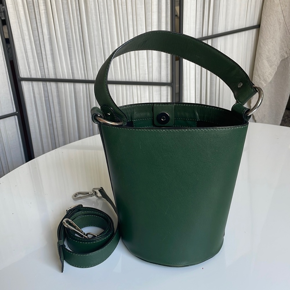 HYER GOODS Mini Bucket Bag green